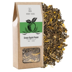 Mary Rose - Ceai verde Green Apple Power - 50 g