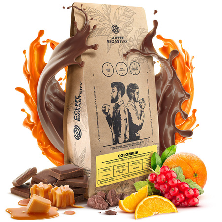 Coffee Broastery - Cafea boabe întreagă Colombia Medellin Premium 1kg