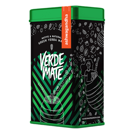 Yerbera - Cutie de Verde Mate Verde Ashwagandha 0,5kg 