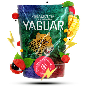 Set de cadou Yerba Mate Yaguar Energia 0,5kg