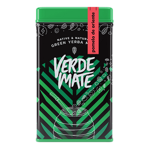 Yerbera – Tin can + Verde Mate Green Pomelo De Oriente 0.5kg 