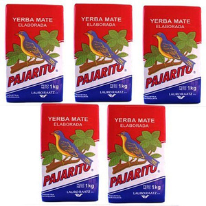 Yerba Mate Pajarito Elaborada 5x 1kg Con Palo 5kg