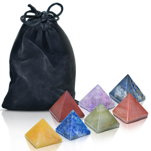 Set de 7 pietre chakra – piramide