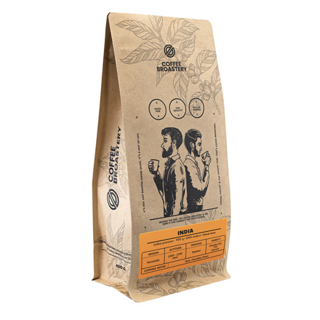 Coffee Broastery - Cafea boabe întreagă India Karnataka Premium 1kg