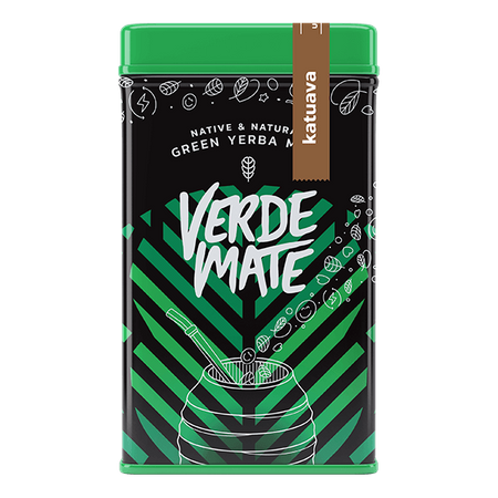 Yerbera – Tin can + Verde Mate Green Katuava 0.5kg 