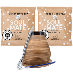 Yerba mate set Bombilla Calabash