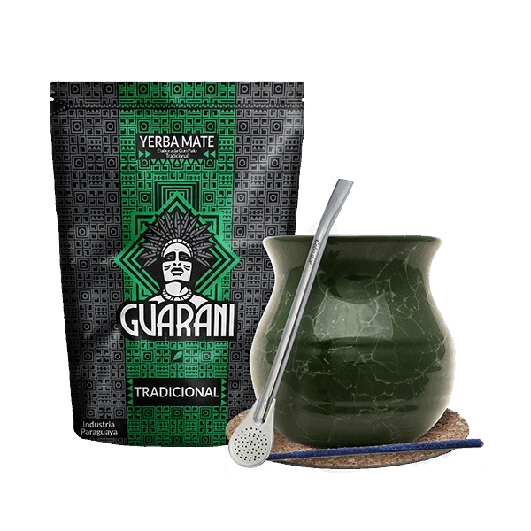 Starter set  for yerba mate Bombilla Mate Cup 500g