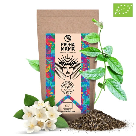 Guayusa Pachamama Jazmín - guayusa certificată organic cu iasomie - 100g