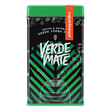 Yerbera - Cutie de Verde Mate Verde Ashwagandha 0,5kg 