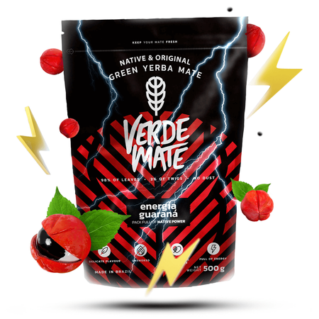 Yerba Mate Verde Verde Mate Fructe Set 3x500g