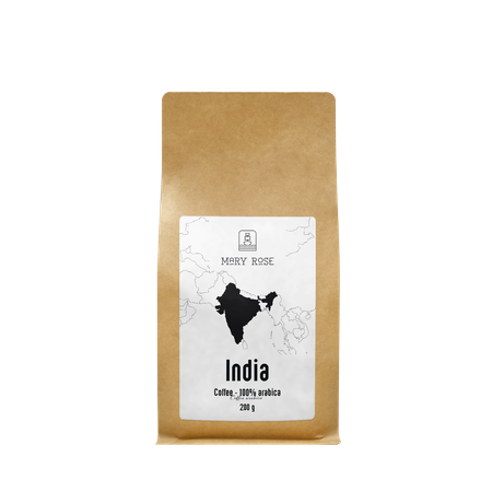 Mary Rose - cafea boabe întregi India Karnataka premium 200g