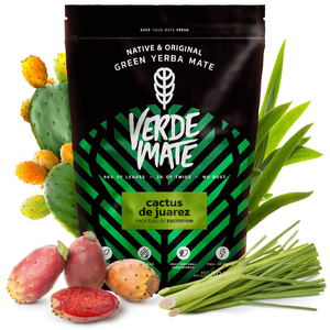 Yerba Mate Set Verde Mate Cactus de Juarez 500g