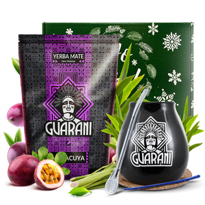 Set de cadou Yerba Mate Guarani Maracuya 500g